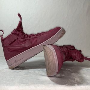 Nike Air Force 1 Ultraforce Mid Fif Women's Shoes Vintage Wine women’s size 9